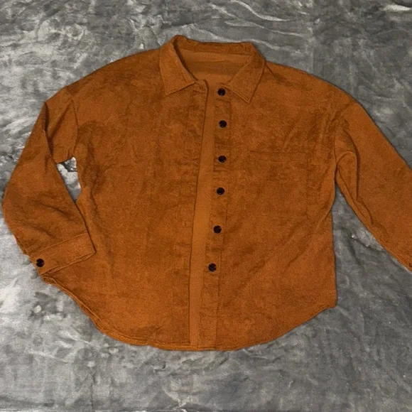 NWOT Shein Large Lightweight Fall Shacket/Jacket - Picture 4 of 6